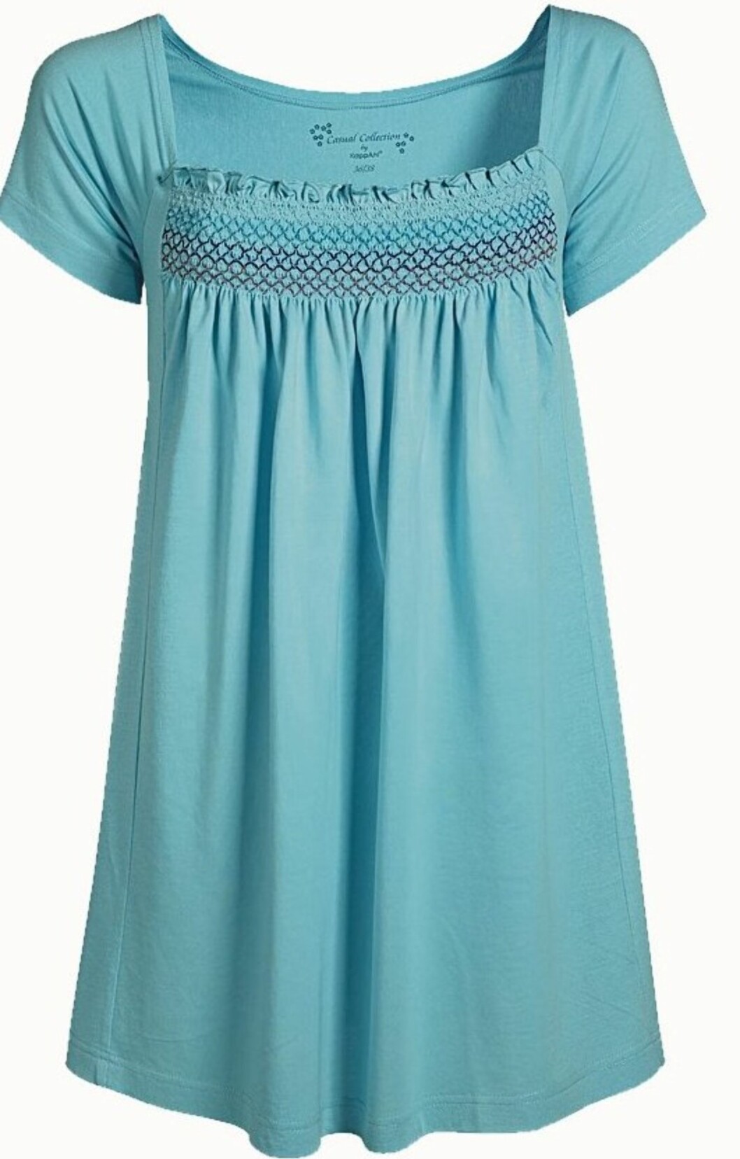FREMHEVER BRUNFARGEN: Tukris med broderier (kr 180, KappAhl). FREMHEVER BRUNFARGEN: Tukris med broderier (kr 180, KappAhl).