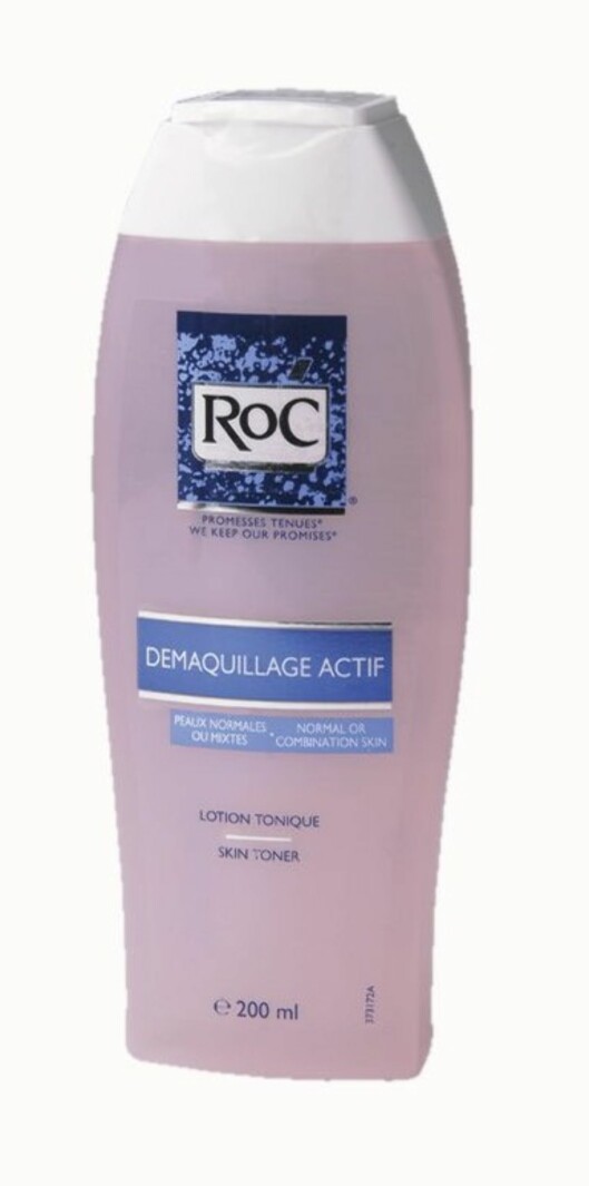 Ansiktsvann, RoC Skin Toner (kr 100). Ansiktsvann, RoC Skin Toner (kr 100).