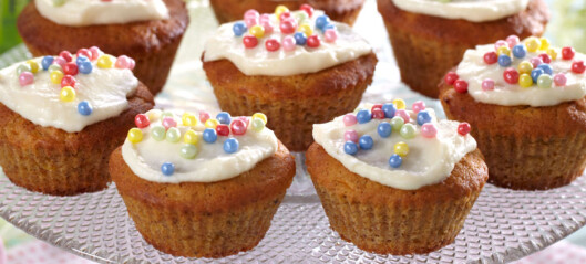 Gulrotmuffins Gulrotmuffins