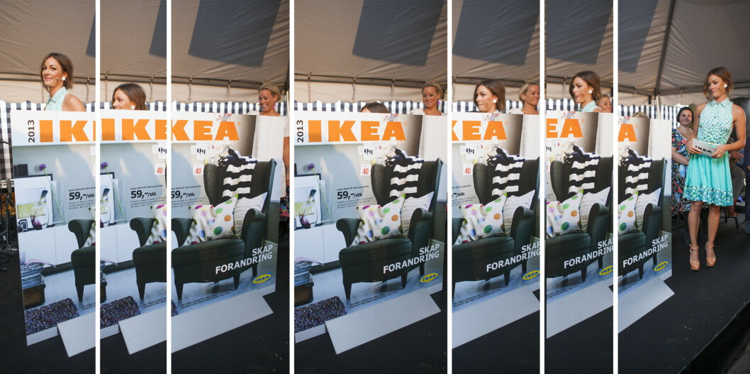 <strong>TULLER:</strong> Ikea tar en liten tur ned "trappen" bak Ikea-katalogen. Foto: Per Ervland <strong>TULLER:</strong> Ikea tar en liten tur ned "trappen" bak Ikea-katalogen. Foto: Per Ervland