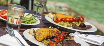 Et grillmåltid kan inneholde 1300 kcal Et grillmåltid kan inneholde 1300 kcal