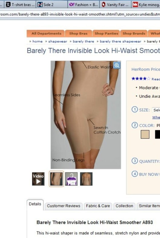 OGSÅ EN AV VINNERNE: Denne hold-in-strømpen fra Barely There er også stemt fram som favoritt. Foto: Herroom.com OGSÅ EN AV VINNERNE: Denne hold-in-strømpen fra Barely There er også stemt fram som favoritt. Foto: Herroom.com