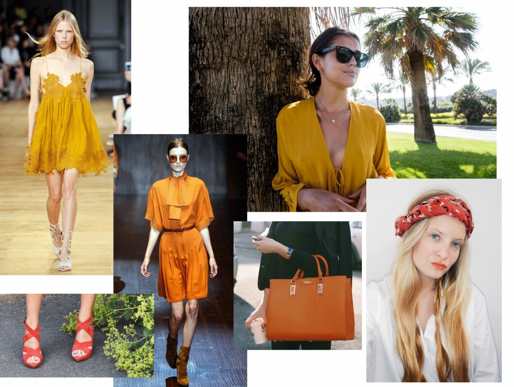 Oransje inspirasjon. Foto: Scanpix, Darjabarannik.com, Nathaliehelgerud.com Oransje inspirasjon. Foto: Scanpix, Darjabarannik.com, Nathaliehelgerud.com