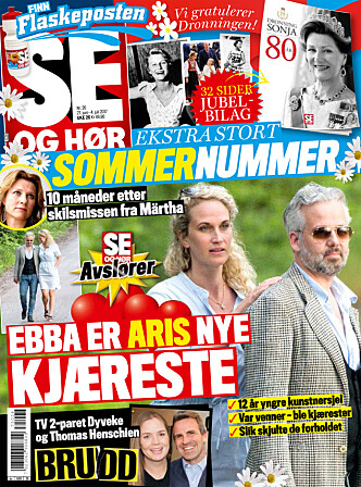 I SALG NÅ: I nyeste nummer av Se og Hør kan du lese mer om Ari Behn og hans nye kjæreste. Faksimile: Se og Hør. I SALG NÅ: I nyeste nummer av Se og Hør kan du lese mer om Ari Behn og hans nye kjæreste. Faksimile: Se og Hør.