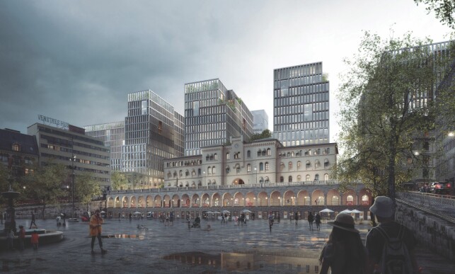 FORSLAG 5: Rak Rygg. Foto: Statsbygg FORSLAG 5: Rak Rygg. Foto: Statsbygg