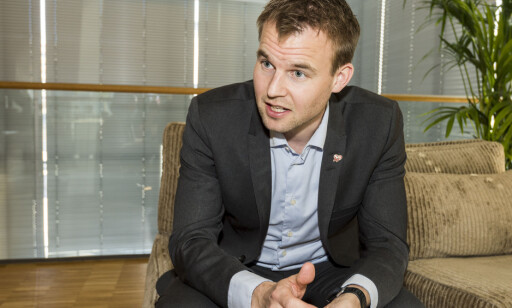 FÅR FLERTALL: Kjell Ingolf Ropstad og KrF har fått Stortinget med seg på sitt forslag om endring av sexkjøpsloven.
Foto: Ned Alley / NTB scanpix FÅR FLERTALL: Kjell Ingolf Ropstad og KrF har fått Stortinget med seg på sitt forslag om endring av sexkjøpsloven.
Foto: Ned Alley / NTB scanpix