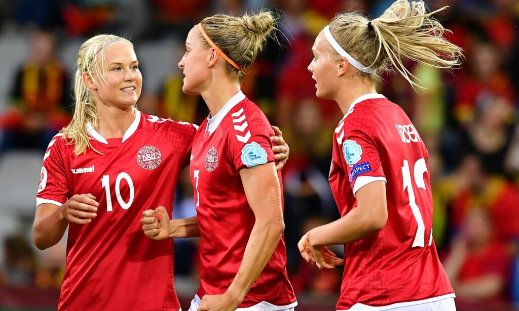 Fotball-EM for kvinner 2017 - Kjærestene Pernille og ...