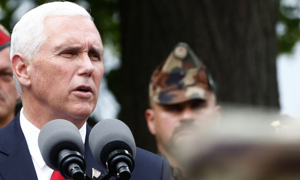 image: Pence langer ut mot «uforutsigbare» Russland: - Ingen trussel er større