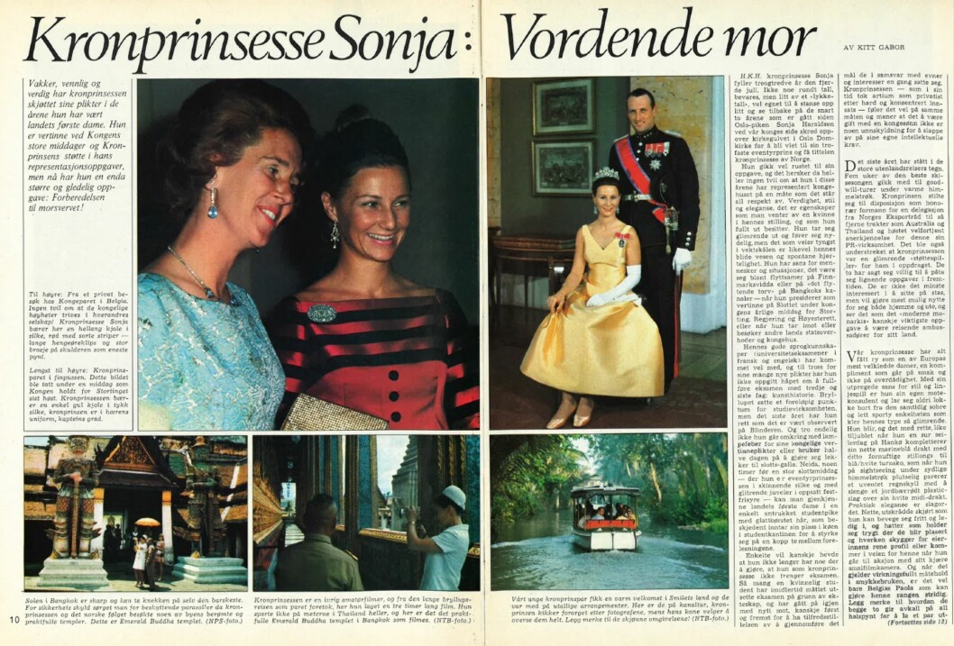 Sonjas reise - fra munter attpåklatt til standhaftig dronning