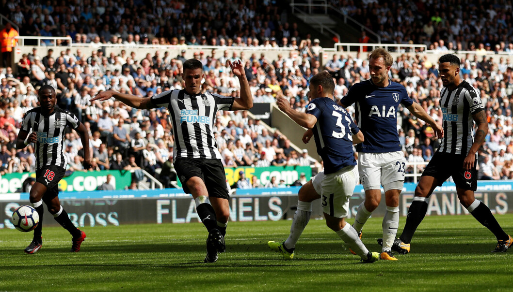 <strong>2-0:</strong> Ben Davies satte inn 2-0. Foto: Reuters/Lee Smith/NTB Scanpix <strong>2-0:</strong> Ben Davies satte inn 2-0. Foto: Reuters/Lee Smith/NTB Scanpix