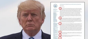 Det hvite hus-komité sier opp i protest. La igjen kodeord i sitt siste brev til presidenten Det hvite hus-komité sier opp i protest. La igjen kodeord i sitt siste brev til presidenten