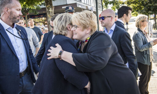 image: Erna vil hjelpe Trine over sperregrensa