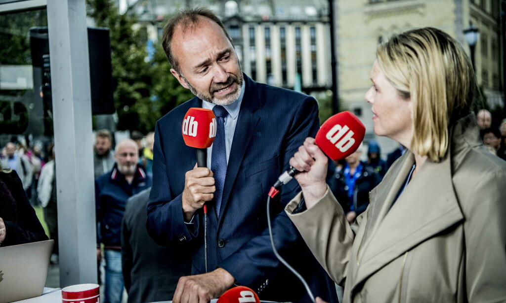 AMPERT: Trond Giske (Ap) og Sylvi Listhaug (Frp) røk i tottene på hverandre i debatten mandag. Foto: Thomas Rasmus Skaug / Dagbladet AMPERT: Trond Giske (Ap) og Sylvi Listhaug (Frp) røk i tottene på hverandre i debatten mandag. Foto: Thomas Rasmus Skaug / Dagbladet