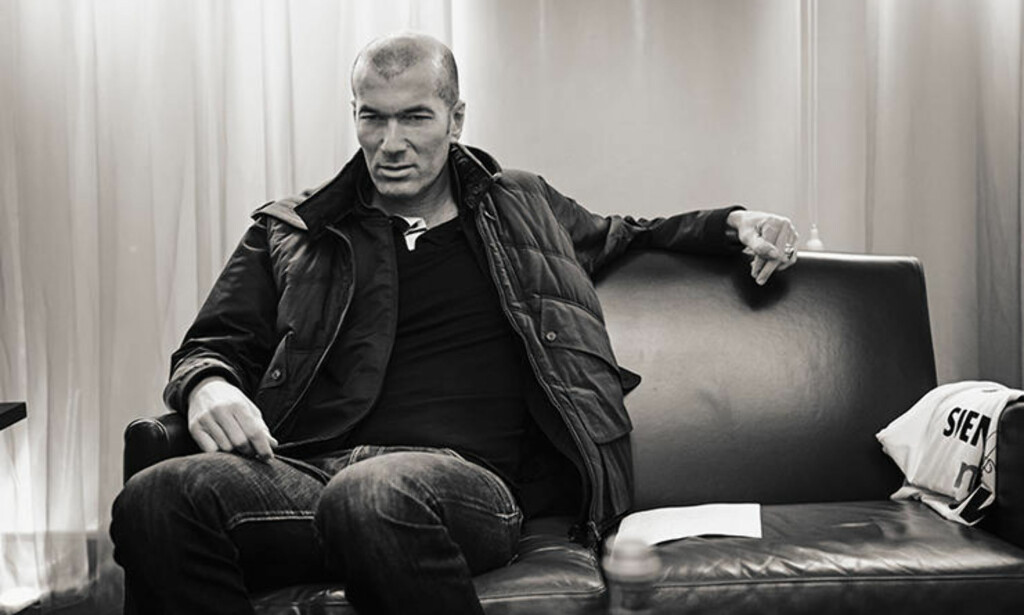 MØTE MED FOURFOURTWO: Zinedine Zidane. Foto: FourFourTwo MØTE MED FOURFOURTWO: Zinedine Zidane. Foto: FourFourTwo