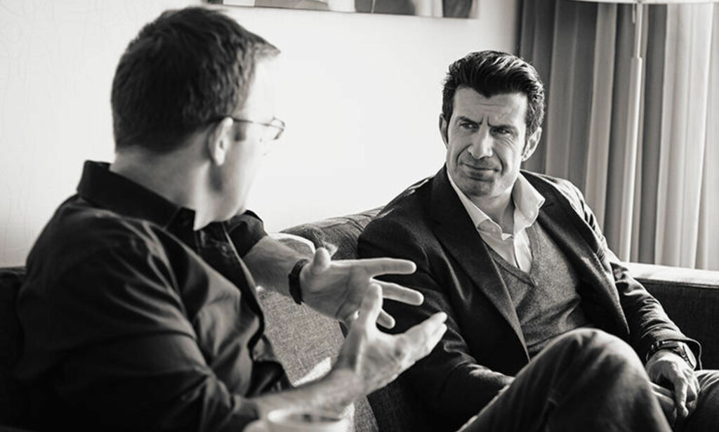 MØTE MED FOURFOURTWO: Luis Figo. Foto: FourFourTwo MØTE MED FOURFOURTWO: Luis Figo. Foto: FourFourTwo