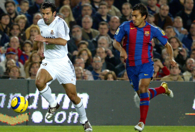 HATET: Luis Figo. Foto: AP Photo/Bernat Armangu/NTB Scanpix HATET: Luis Figo. Foto: AP Photo/Bernat Armangu/NTB Scanpix