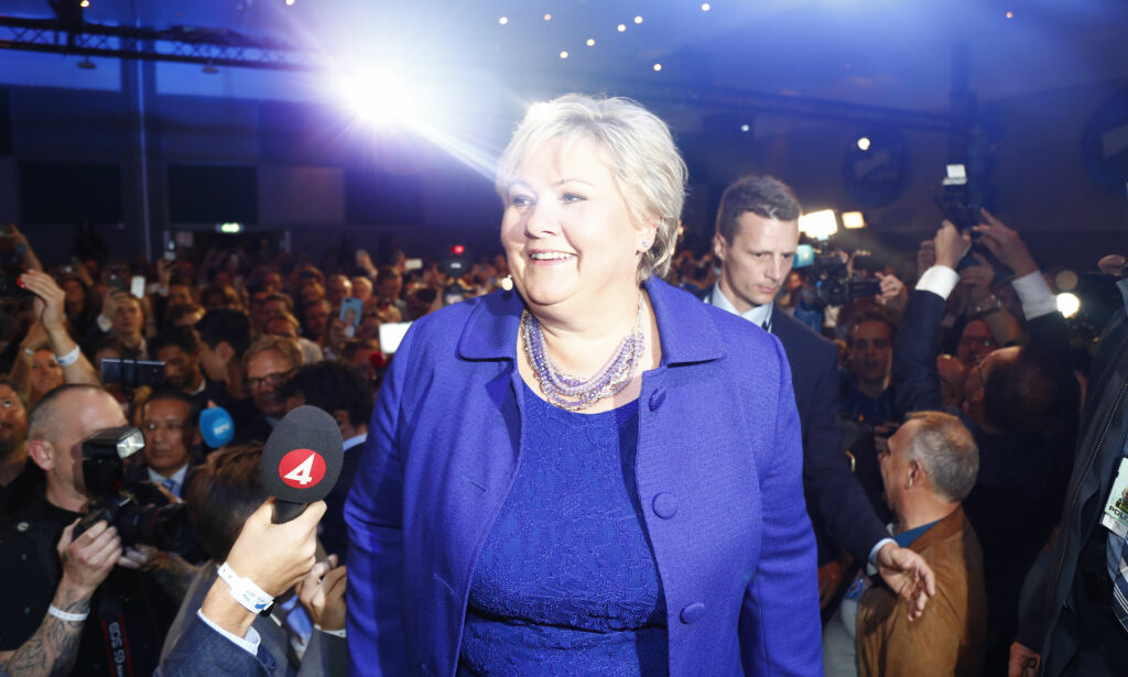 image: Erna knuser alle i regjeringen: Har høyest inntekt og høyest formue
