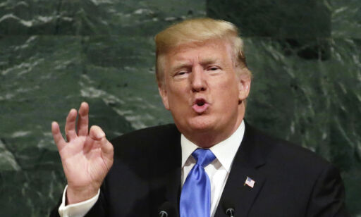 image: Norsk eks-toppdiplomat slakter Trumps FN-tale: - Bekrefter overfor verden at han er farlig og uforutsigbar