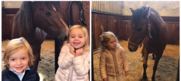 Prinsesse Leonore (3) og hesten Heidi deler et spesielt bånd Prinsesse Leonore (3) og hesten Heidi deler et spesielt bånd
