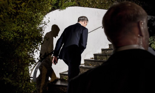 NEDERLAGET: Jonas Gahr Støre, på vei hjem etter katastrofevalget i fjor høst. Foto: Lars Eivind Bones / Dagbladet NEDERLAGET: Jonas Gahr Støre, på vei hjem etter katastrofevalget i fjor høst. Foto: Lars Eivind Bones / Dagbladet