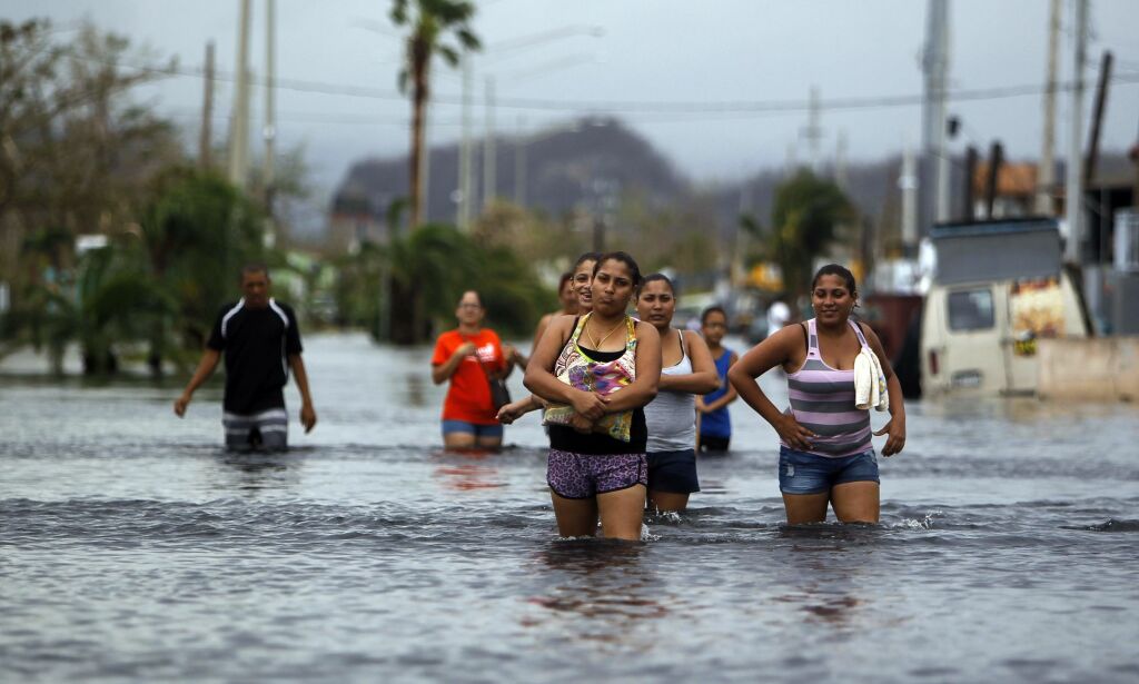 image: Demning i ferd med å briste i Puerto Rico. To byer evakuert