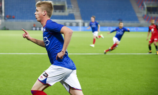MÅL: Vålerengas Samúel Fridjónsson sender hjemmelaget i ledelsen. Foto: Heiko Junge / NTB scanpix MÅL: Vålerengas Samúel Fridjónsson sender hjemmelaget i ledelsen. Foto: Heiko Junge / NTB scanpix