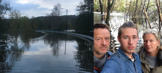Familie på tre isolert: Mistet strøm og drikkevann da trafostasjonen eksploderte Familie på tre isolert: Mistet strøm og drikkevann da trafostasjonen eksploderte