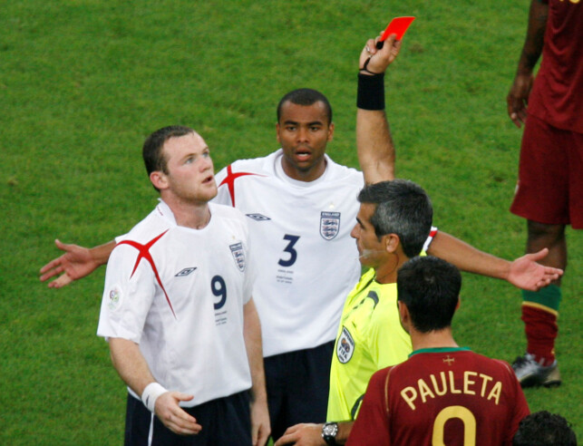VM-NEDTUR: Wayne Rooney fikk blant annet rødt kort i kvartfinale-exiten mot Portugal. Foto: REUTERS/Shaun Best/NTB Scanpix VM-NEDTUR: Wayne Rooney fikk blant annet rødt kort i kvartfinale-exiten mot Portugal. Foto: REUTERS/Shaun Best/NTB Scanpix