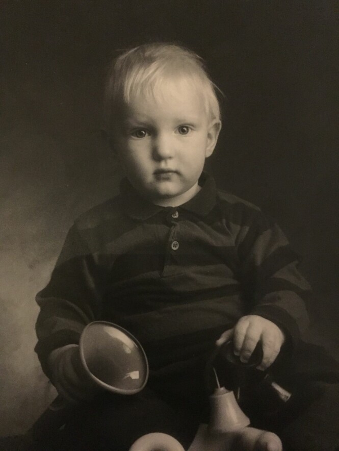 HOCKEY-STJERNE: Erik Follestad i 1990. Foto: Privat HOCKEY-STJERNE: Erik Follestad i 1990. Foto: Privat