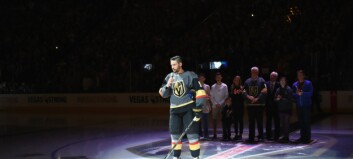 Vegas Golden Knights hedret ofrene fra Las Vegas-massakren Vegas Golden Knights hedret ofrene fra Las Vegas-massakren