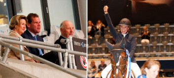 Harald og Sonja overrasket under Märtha Louises comeback Harald og Sonja overrasket under Märtha Louises comeback