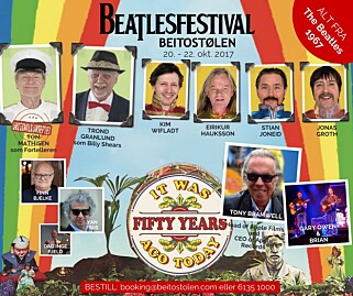 KLART FOR en runde med Beatles-låtene fra 1967. KLART FOR en runde med Beatles-låtene fra 1967.