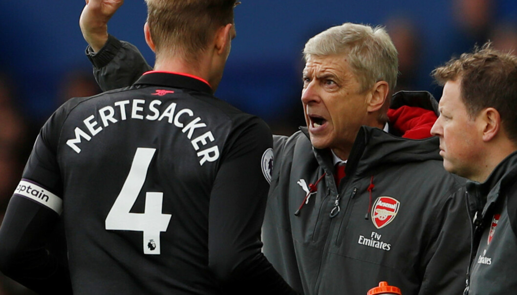 Wenger feiret bursdag med å sende Everton under streken Wenger feiret bursdag med å sende Everton under streken