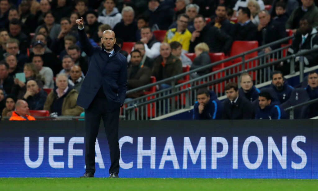 REGJERENDE MESTERE: Zinedine Zidane ledet Real Madrid til Champions League-gull. Foto: REUTERS/Eddie Keogh/NTB Scanpix REGJERENDE MESTERE: Zinedine Zidane ledet Real Madrid til Champions League-gull. Foto: REUTERS/Eddie Keogh/NTB Scanpix