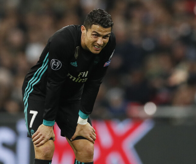 FIKK HVILE: Superstjerne Cristiano Ronaldo. Foto: David Klein/Sportimage via PA Images/NTB Scanpix FIKK HVILE: Superstjerne Cristiano Ronaldo. Foto: David Klein/Sportimage via PA Images/NTB Scanpix