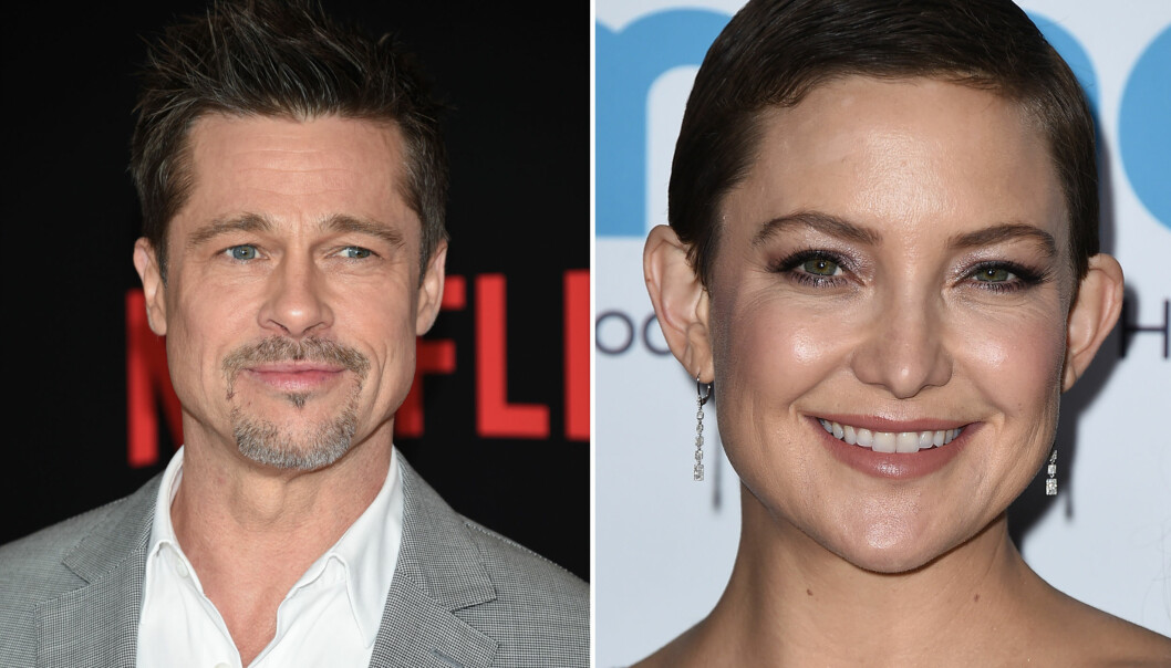 Bryter stillheten om romanseryktene med Brad Pitt Bryter stillheten om romanseryktene med Brad Pitt