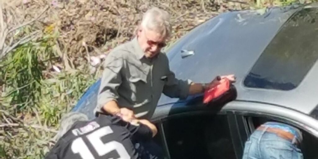 image: Harrison Ford reddet kvinne etter trafikkulykke