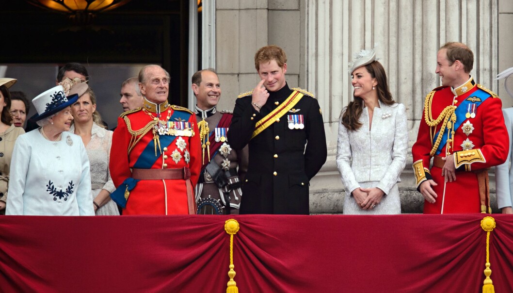 EN DEL AV FAMILIEN: Snart får vi se Meghan Markle side om side med resten av den britiske kongefamilien på balkongen på Buckingham Palace - og endelig slipper prins Harry å stå i ensom majestet. Foto: NTB Scanpix EN DEL AV FAMILIEN: Snart får vi se Meghan Markle side om side med resten av den britiske kongefamilien på balkongen på Buckingham Palace - og endelig slipper prins Harry å stå i ensom majestet. Foto: NTB Scanpix