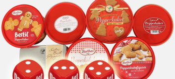 Pepperkakene får pepper - bare én inneholder smør Pepperkakene får pepper - bare én inneholder smør