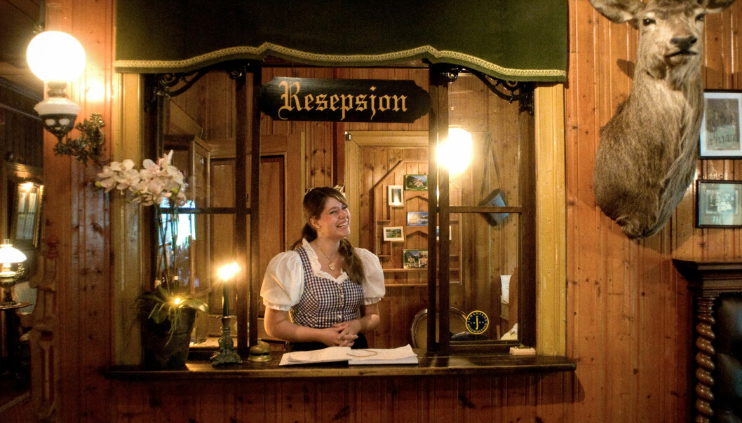 ET HERSKAPELIG SLOTT: Å være her er som å reise tilbake i tid. ET HERSKAPELIG SLOTT: Å være her er som å reise tilbake i tid.