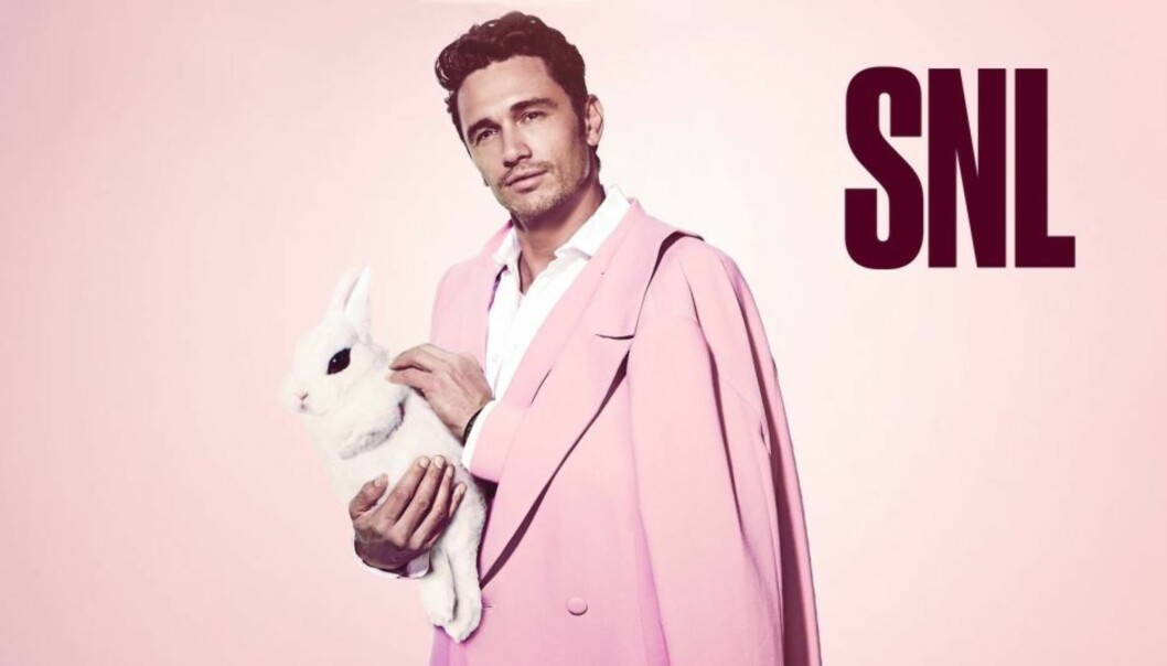 JAMES FRANCO: Her er stjernen iført dressen fra Holzweiler. Foto: Mary Ellen Matthews/NBC JAMES FRANCO: Her er stjernen iført dressen fra Holzweiler. Foto: Mary Ellen Matthews/NBC