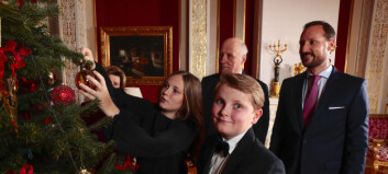 Se kongefamiliens «julekort» Se kongefamiliens «julekort»