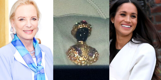 image: Prinsesse brukte «rasistisk smykke» da hun møtte Meghan Markle