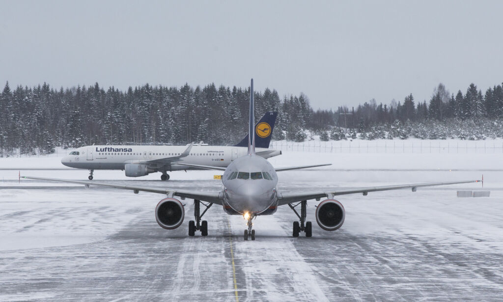 image: Vintervær kan ramme flytrafikken
