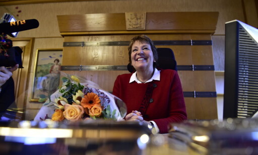 TAKKER: Ordfører i Oslo, Marianne Borgen (SV), er takknemmelig for de frivilliges innsats. Foto: Lars Eivind Bones / Dagbladet TAKKER: Ordfører i Oslo, Marianne Borgen (SV), er takknemmelig for de frivilliges innsats. Foto: Lars Eivind Bones / Dagbladet