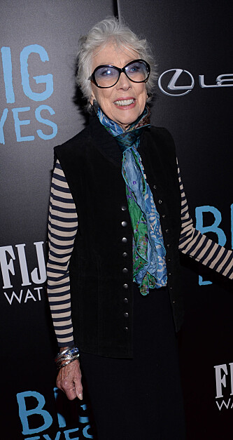 KUNSTNEREN: Margaret Keane fortsatte sin karriere. Her er hun under premieren av filmen «Big Eyes». FOTO: NTB scanpix KUNSTNEREN: Margaret Keane fortsatte sin karriere. Her er hun under premieren av filmen «Big Eyes». FOTO: NTB scanpix