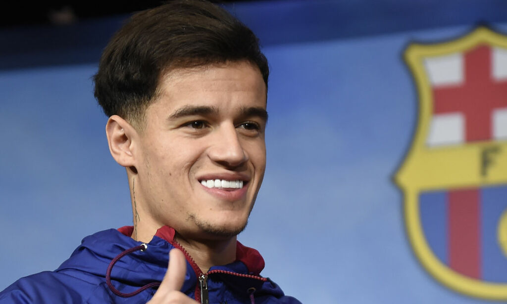 image: Sniktitt på Coutinho i Barcelona-klær