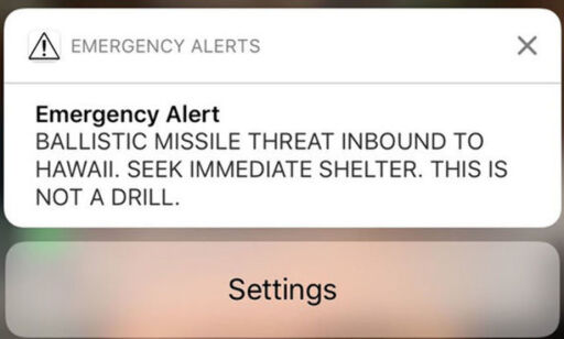 image: Denne meldingen skapte full panikk på Hawaii