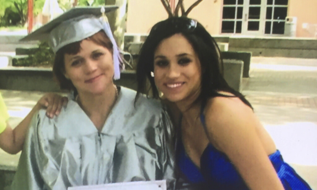 HALVSØSTRE: Samantha Grant er ikke enig i prins Harrys utsagn om at den britiske kongefamilien er familien Meghan Markle aldri har hatt. Foto: NTB Scanpix HALVSØSTRE: Samantha Grant er ikke enig i prins Harrys utsagn om at den britiske kongefamilien er familien Meghan Markle aldri har hatt. Foto: NTB Scanpix