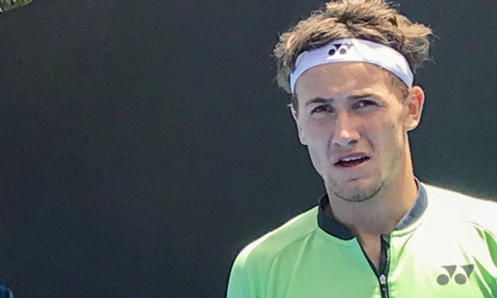 image: Casper Ruud videre i Australian Open etter mer enn fire timers tennis-thriller